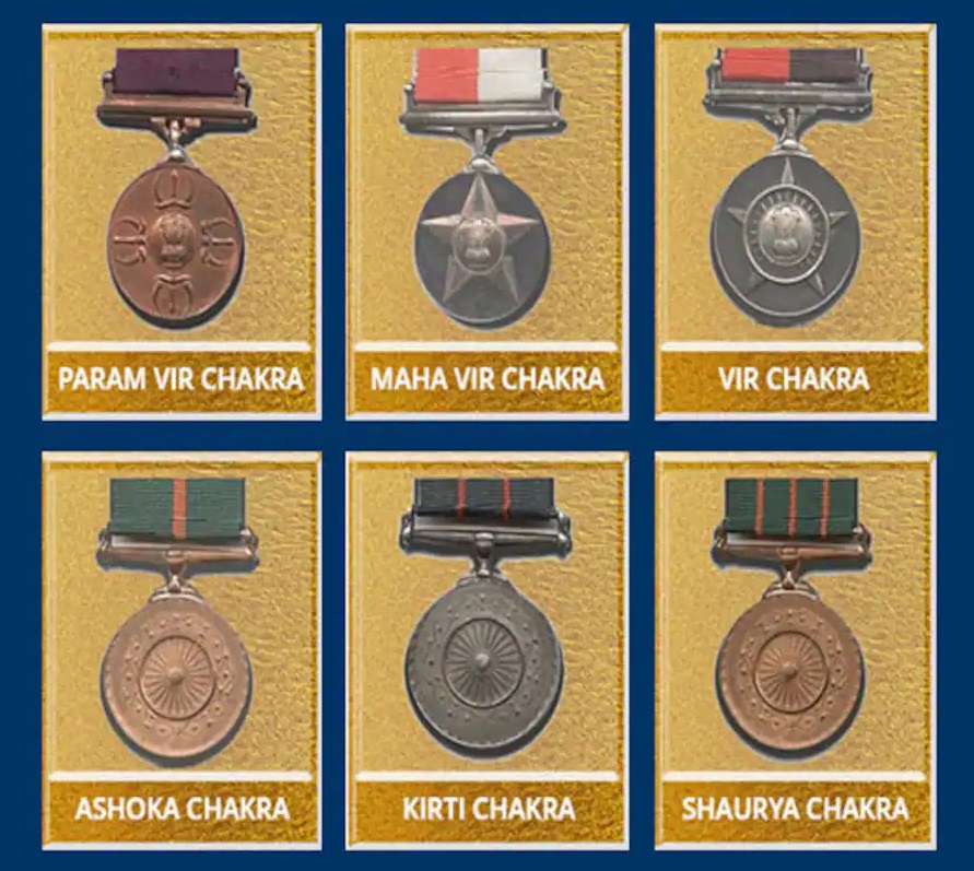 gallantry-awards-in-india-list-types-names-eligibility